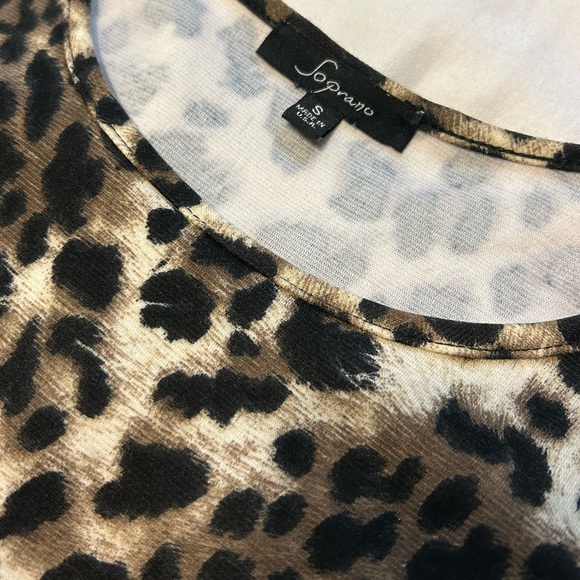 Leopard Print 🐆 Peplum Tank - Picture 4 of 5